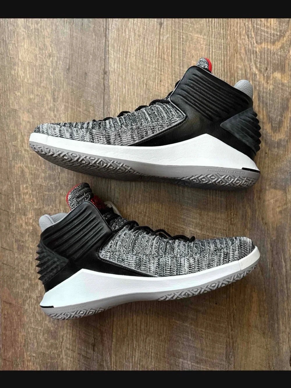 Nike Air Jordan 32 XXXII MVP Black Cement Grey Red Men’s Size 11 Sneakers Shoes